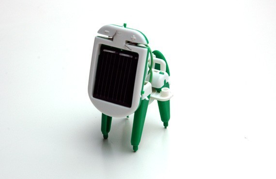 6 az 1-ben napelemes solar Robot Készlet napelemes játék 