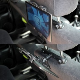 Univerzális fejtámlára szerelhető autós Tablet PC tartó
