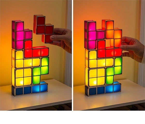 Tetris Asztali Lámpa