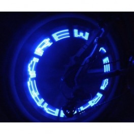 LEDes küllőmonitor biciklire