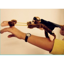 Kilőhető visító majom csúzli