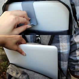 Laptop hátizsák USB interface- el