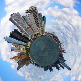 360°-os Panoráma Akció Kamera 4K, WiFi