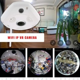 360°-os WiFi-s  HD Megfigyelő Panoráma Kamera 