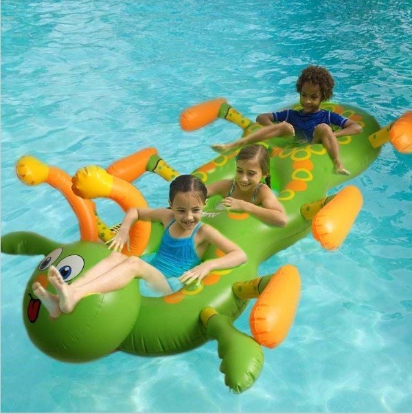 Százlábú úszógumi matrac gyerekeknek