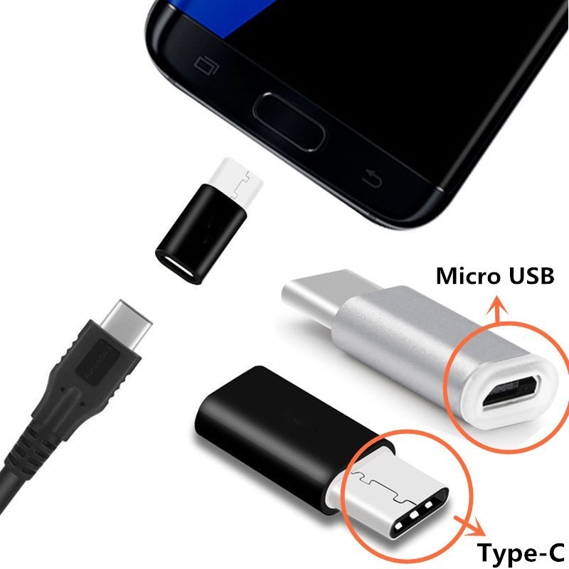 Micro USB - USB C átalakító, konverter