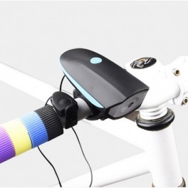 USB-ről tölthető első kerékpár lámpa és hangjelző