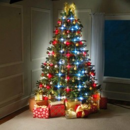 Karácsonyi világítás, karácsonyi fényfüzér