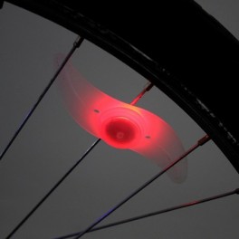 Kerékpár villogó kerékpár lámpa küllővilágítás