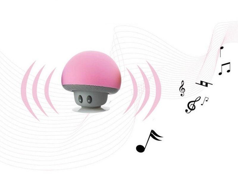 Egyedi formatervezésű cuki színes Bluetooth hangszóró, mikrofonnal