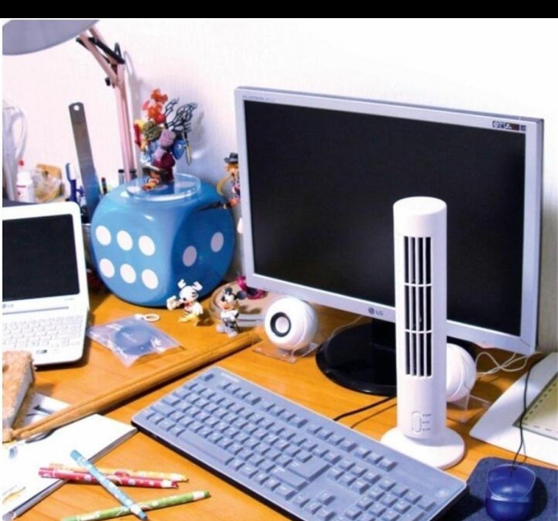 USB asztali ventillátor torony