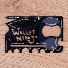 Wallet Ninja - 18 funkciós szerszám