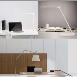 Elegáns minimalista LED lámpa vezeték nélküli töltővel