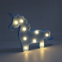 3D állat formájú éjjeli dekor világítás
