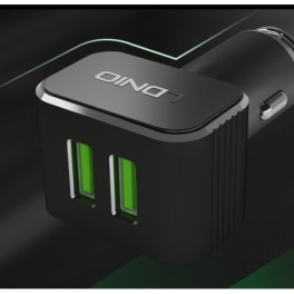 LDNIO C306 Quick Charger Szivargyújtóba helyezhető 2 USB portos autós gyorstöltő