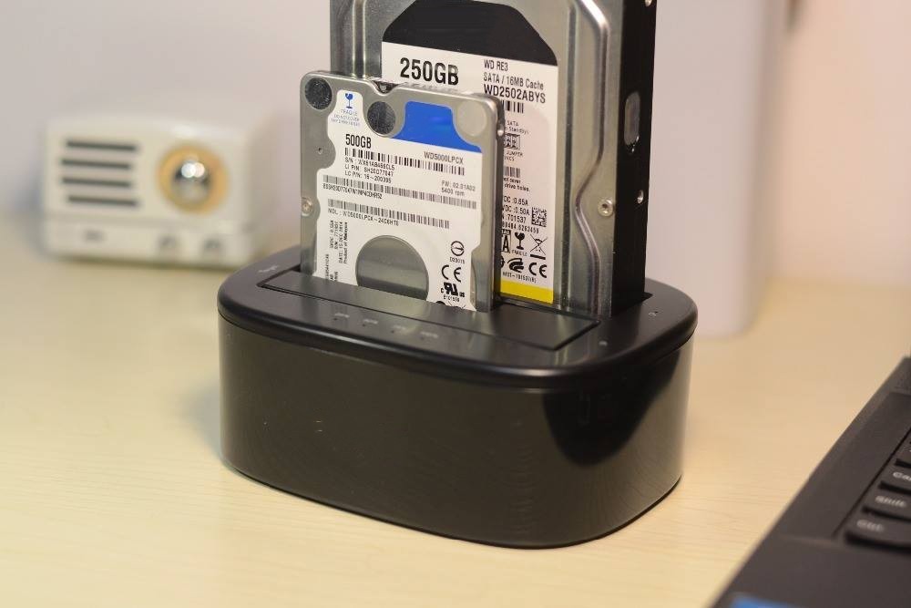 USB 3.0 nagysebességű HDD SSD merevlemez meghajtó dokkoló állomás