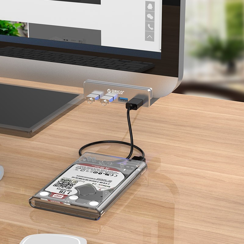 Monitorra felszerelhető USB elosztó