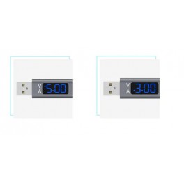 USB Type-C LCD kijelzős gyorstöltő és adatkábel