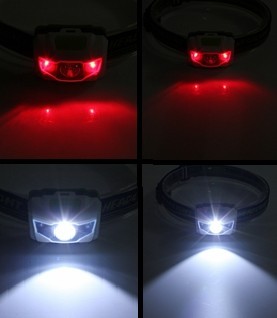LED-es mini fényszóró fejlámpa 