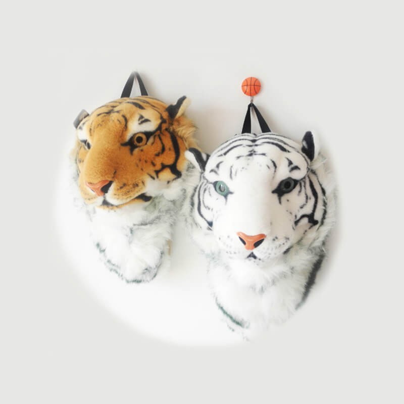 3D tigris fejes hátizsák
