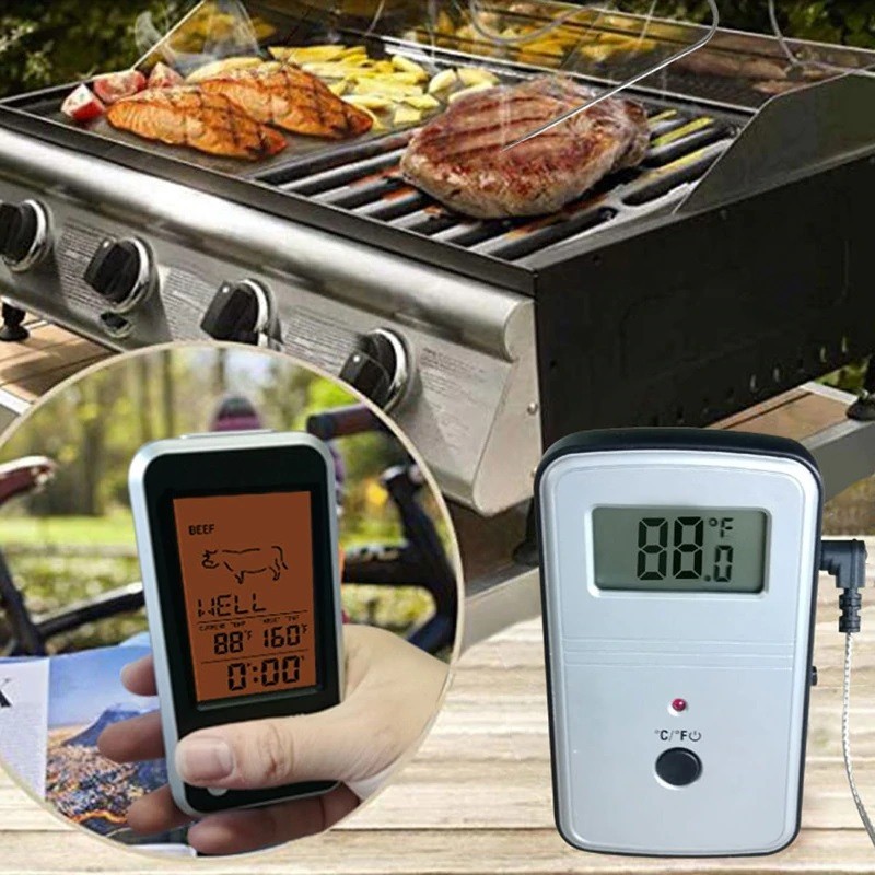 Vezeték nélküli digitális étel hőmérő