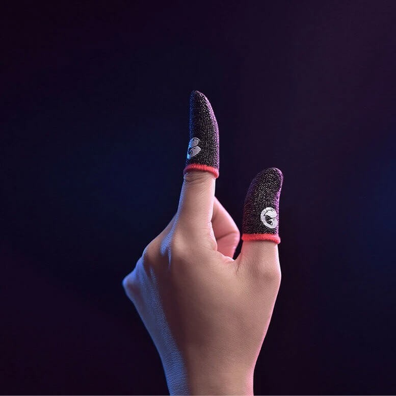 Gamer control kesztyű, Csúszás és izzadságmentes ujj kesztyű