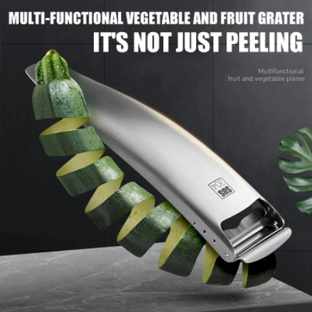 Zöldség és gyümölcs multifunkcionális hámozó
