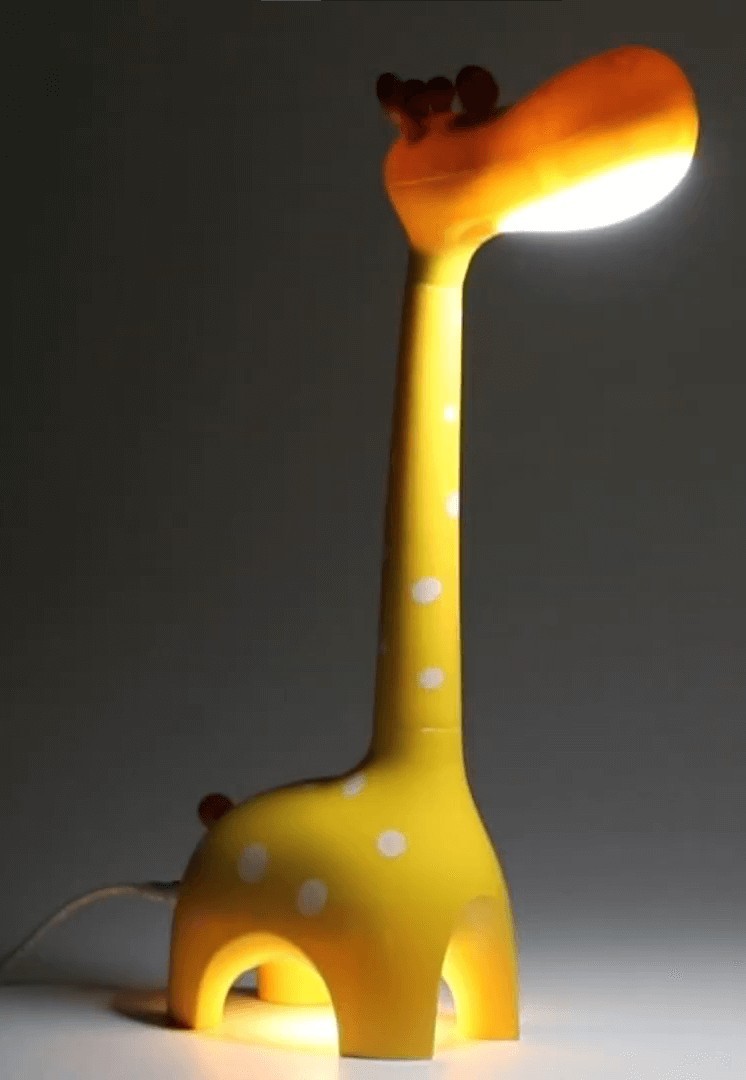 Zsiráf alakú LED-es asztali lámpa