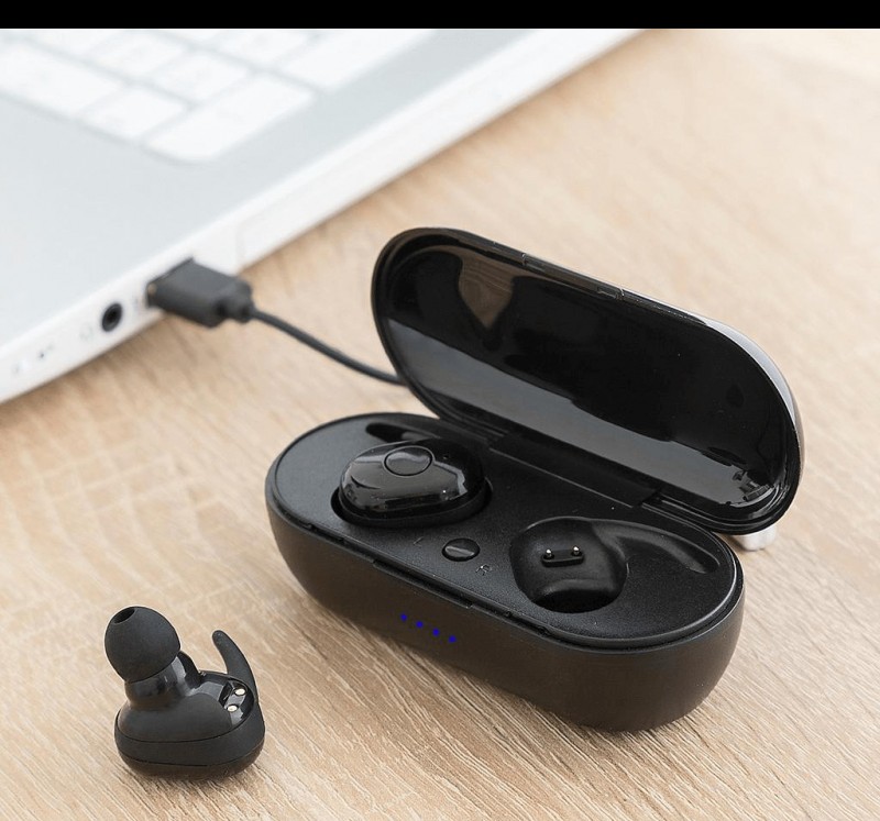 Vezeték nélküli fülhallgató mágneses töltéssel (Ebeats Innovagoods)