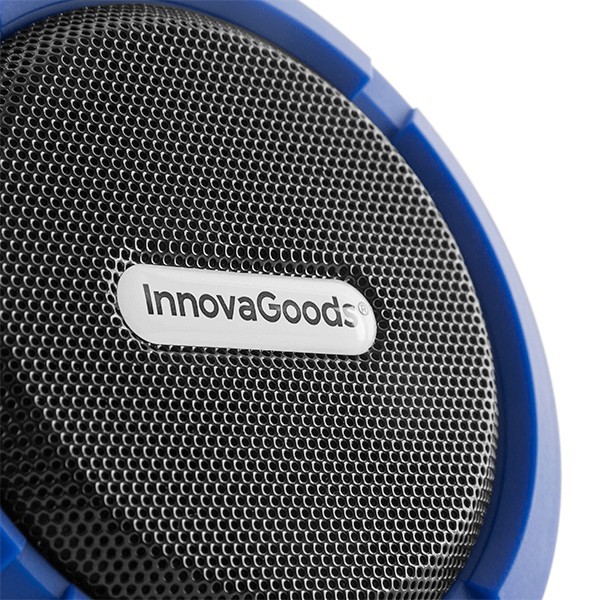 InnovaGoods -Vízálló, hordozható vezeték nélküli Bluetooth hangszóró