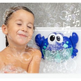 Buborékfújó, zenélő rákocska fürdőkádba (InnovaGoods)