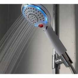 Világító zuhanyrózsa hőmérséklet érzékelő szenzorral (InnovaGoods)