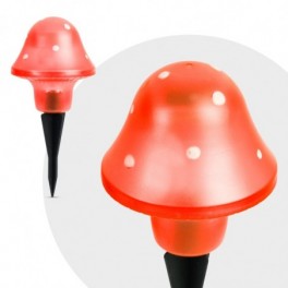 Napelemes, LED-es gomba alakú kerti lámpa