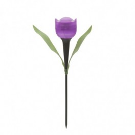 Napelemes, LED-es tulipán alakú kerti lámpa