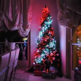 Karácsonyfa világítás (vezérelhető)