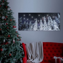 LED -es fali hangulatkép (70 x 30 cm)