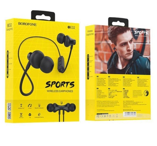 BOROFONE Bluetooth sport headset, vezeték nélküli fülhallgató