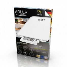 Adler konyhai mérleg USB töltéssel