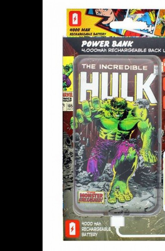 Marvel Hulk 4000 mAh powerbank 