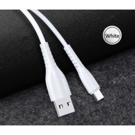 USAMS USB-micro USB töltőkábel flexibilis fejjel