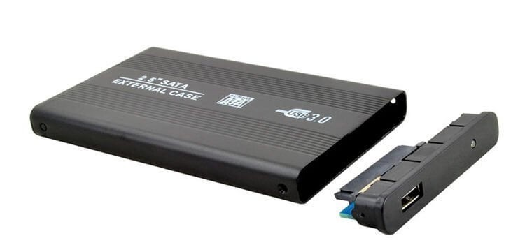 2.5 "SATA - USB 3.0 merevlemez külső ház