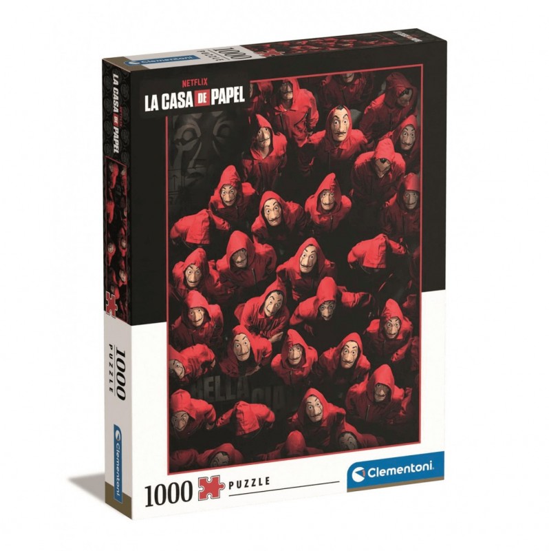 A nagy pénzrablás puzzle (1000 db)