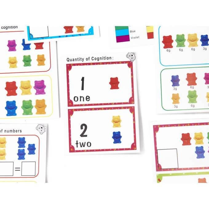 Montessori matematikai oktató, szortírozó játék