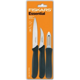 FISKARS Essential 3 darabos hámozó készlet