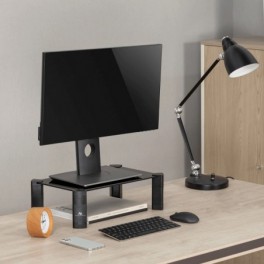 Állítható monitor tartó, laptop tartó asztal