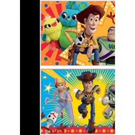 Toy Story 4 fa puzzle (2 × 50 darabos)