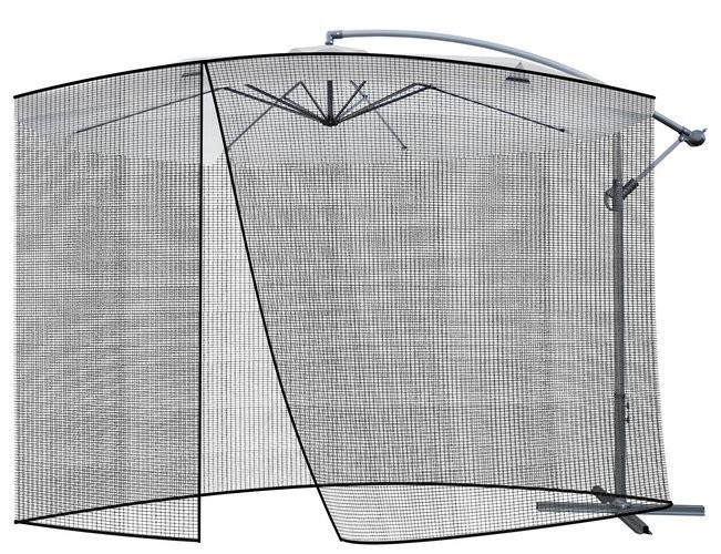 Kerti szúnyogháló napernyőhöz (3,5 m) - Malatec