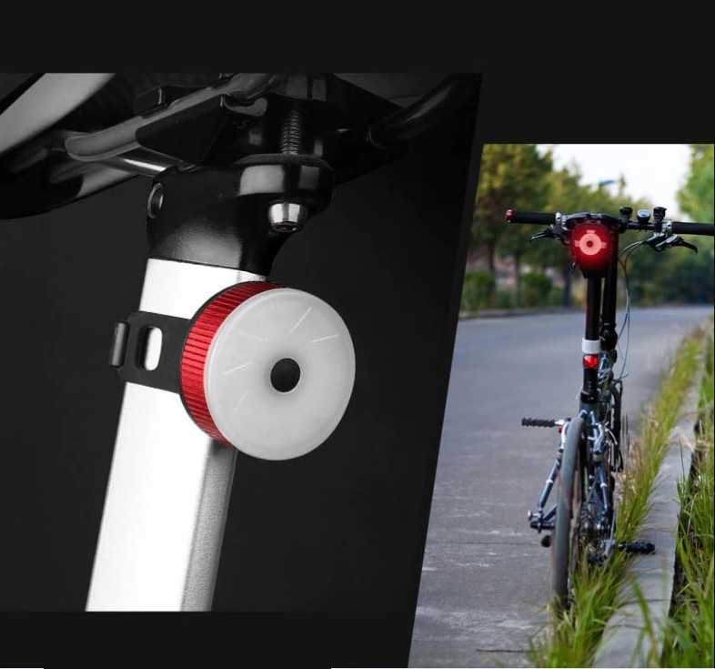 X-TIGER USB újratölthető kerékpár hátsó lámpa