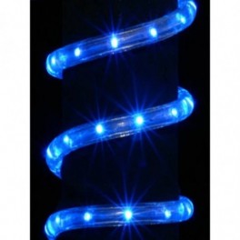Kültéri LED fénykábel kék színben