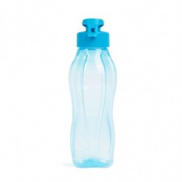 Sport kulacs (műanyag, átlátszó - 600 ml)